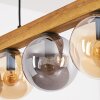 Gastor Lámparas suspendidas, Luminarias esféricas, Lámparas colgantes Crudo, Negro, 5 luces