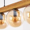 Gastor Lámparas suspendidas, Luminarias esféricas, Lámparas colgantes Crudo, Negro, 5 luces
