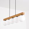 Gastor Lámparas suspendidas, Luminarias esféricas, Lámparas colgantes Crudo, Negro, 5 luces