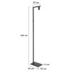 Lámparas Steinhauer Stang Lámpara de pie Negro, 1 luz