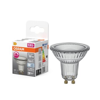Lámparas Osram GU10 6.9 Watt blanco neutro regulable 650 Lumen