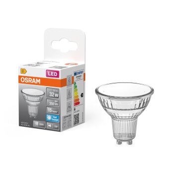 Lámparas Osram GU10 3.1 Watt blanco luz diurna 350 Lumen