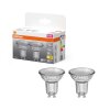 Lámparas Osram GU10 LED 2.6 Watt blanco cálido 230 Lumen