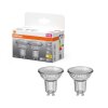 Lámparas Osram GU10 LED 4.3 Watt blanco cálido 350 Lumen