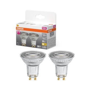 Lámparas Osram GU10 3.4 Watt blanco neutro regulable 230 Lumen