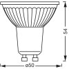 Lámparas Osram GU10 LED 5 Watt blanco cálido regulable 350 Lumen