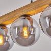 Gastor Lámparas suspendidas, Luminarias esféricas, Lámparas colgantes Crudo, Negro, 4 luces
