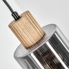 Mador Lámparas suspendidas, Lámparas colgantes Crudo, Negro, 1 luz