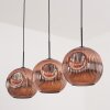Ripoll Lámparas suspendidas, Luminarias esféricas, Lámparas colgantes Color cobre, 3 luces