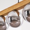 Gastor Lámparas suspendidas, Luminarias esféricas, Lámparas colgantes Crudo, Negro, 4 luces