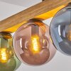Gastor Lámparas suspendidas, Luminarias esféricas, Lámparas colgantes Crudo, Negro, 4 luces