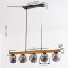 Gastor Lámparas suspendidas, Luminarias esféricas, Lámparas colgantes Crudo, Negro, 5 luces