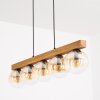 Gastor Lámparas suspendidas, Luminarias esféricas, Lámparas colgantes Crudo, Negro, 5 luces