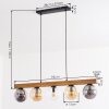Gastor Lámparas suspendidas, Luminarias esféricas, Lámparas colgantes Crudo, Negro, 5 luces