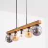 Gastor Lámparas suspendidas, Luminarias esféricas, Lámparas colgantes Crudo, Negro, 5 luces