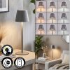 Salgadinho Lámpara de mesa de exterior, Lámparas de mesa LED Gris, 1 luz