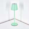 Salgadinho Lámpara de mesa de exterior, Lámparas de mesa LED Verde, 1 luz