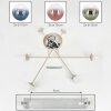 Gastor Plafones, Luminarias esféricas 80 cm Color arena, 6 luces