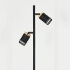 Fenik Lámpara de pie LED Negro, 2 luces