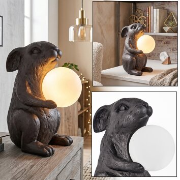 Jerok Lámparas de mesa Negro, 1 luz