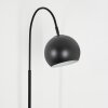 Flisa Lámpara de pie Negro, 1 luz