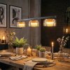 Folar Lámparas suspendidas, Lámparas colgantes LED Negro, 3 luces