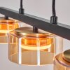 Folar Lámparas suspendidas, Lámparas colgantes LED Negro, 3 luces