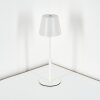 Salgadinho Lámpara de mesa de exterior, Lámparas de mesa LED Blanca, 1 luz