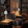 Salgadinho Lámpara de mesa de exterior, Lámparas de mesa LED Blanca, 1 luz