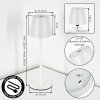 Salgadinho Lámpara de mesa de exterior, Lámparas de mesa LED Blanca, 1 luz