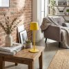 Salgadinho Lámpara de mesa de exterior, Lámparas de mesa LED Amarillo, 1 luz