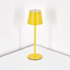Salgadinho Lámpara de mesa de exterior, Lámparas de mesa LED Amarillo, 1 luz