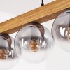 Gastor Lámparas suspendidas, Luminarias esféricas, Lámparas colgantes Crudo, Negro, 4 luces