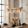 Gastor Lámparas suspendidas, Luminarias esféricas, Lámparas colgantes Crudo, Negro, 4 luces