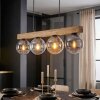 Gastor Lámparas suspendidas, Luminarias esféricas, Lámparas colgantes Crudo, Negro, 4 luces