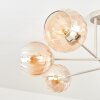 Koyoto Plafones, Luminarias esféricas 78 cm Color arena, 6 luces