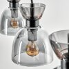 Sumar Lámparas suspendidas, Lámparas colgantes Negro, 3 luces