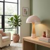 Estilo champiñón  Forgek Lámparas de mesa Color champán, Color madera, 1 luz