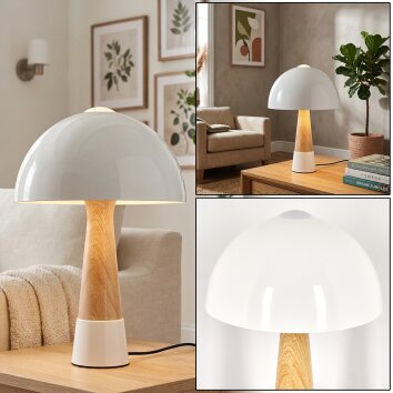 Forgek Lámparas de mesa Color madera, Color arena, 1 luz