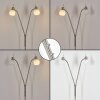 Sarel Lámpara de pie LED Níquel-mate, 2 luces