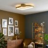Talora Plafones LED Latón, 1 luz