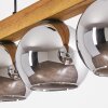 Koyoto Lámparas suspendidas, Luminarias esféricas, Lámparas colgantes Crudo, Negro, 5 luces
