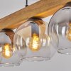 Koyoto Lámparas suspendidas, Luminarias esféricas, Lámparas colgantes Crudo, Negro, 5 luces