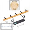 Koyoto Lámparas suspendidas, Luminarias esféricas, Lámparas colgantes Crudo, Negro, 5 luces