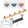 Koyoto Lámparas suspendidas, Luminarias esféricas, Lámparas colgantes Crudo, Negro, 5 luces