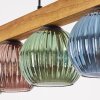 Koyoto Lámparas suspendidas, Luminarias esféricas, Lámparas colgantes Crudo, Negro, 5 luces