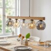 Ripoll Lámparas suspendidas, Luminarias esféricas, Lámparas colgantes Crudo, Negro, 5 luces