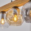 Ripoll Lámparas suspendidas, Luminarias esféricas, Lámparas colgantes Crudo, Negro, 5 luces