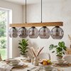 Ripoll Lámparas suspendidas, Luminarias esféricas, Lámparas colgantes Crudo, Negro, 5 luces