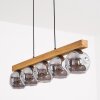 Ripoll Lámparas suspendidas, Luminarias esféricas, Lámparas colgantes Crudo, Negro, 5 luces